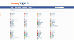 Desktop Screenshot of embassyworld.org